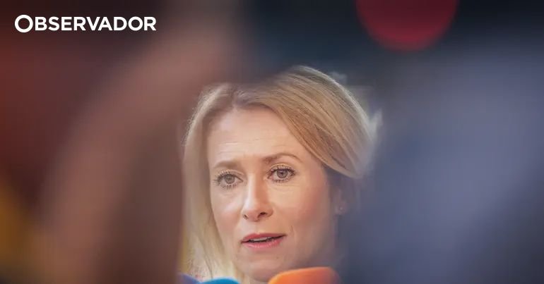 Kaja Kallas critica a pressão da Rússia sobre a ocupação de territórios ucranianos