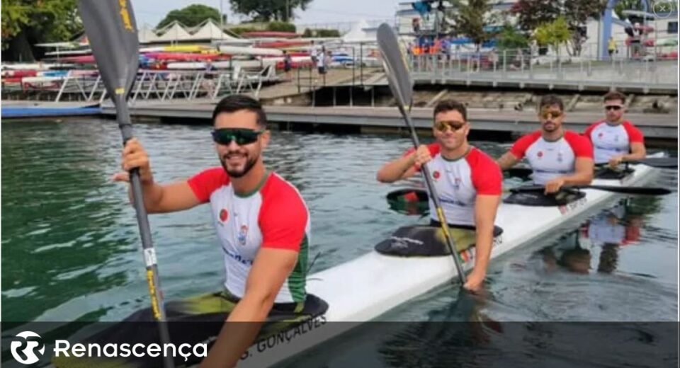 Portugal campeão mundial de canoagem em K4 500 metros