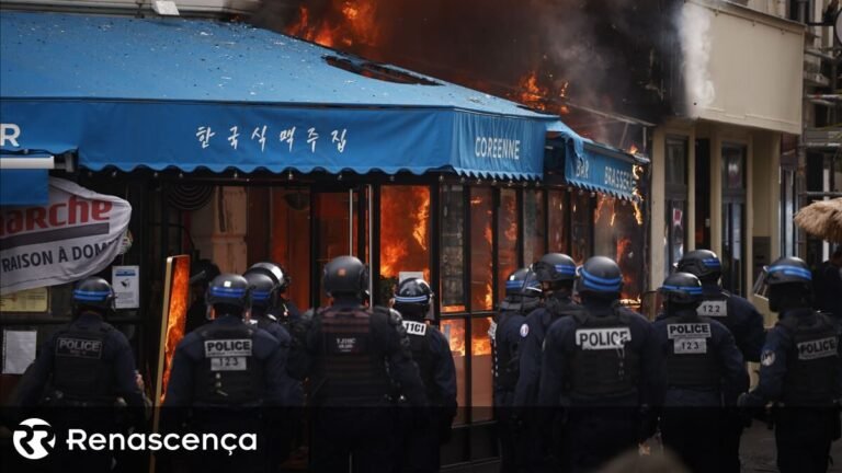 175 Mil Manifestantes nas Ruas e Confrontos em Várias Cidades Francesas