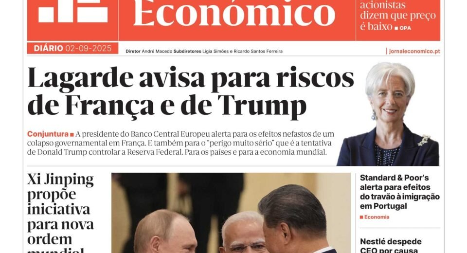 Alerta do BCE Sobre a Crise Política Francesa