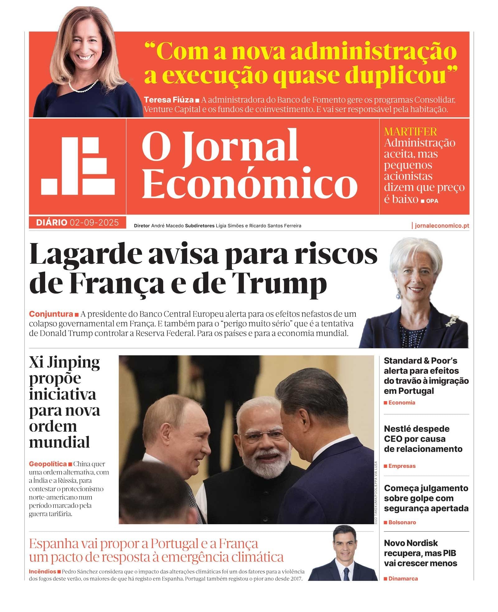 Alerta do BCE Sobre a Crise Política Francesa