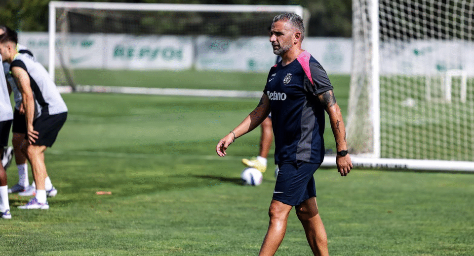 Sporting treina após vitória sobre o Moreirense