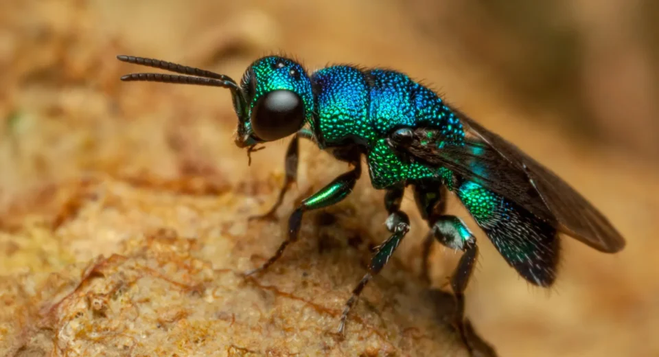 O truque anti-envelhecimento da natureza? As larvas da vespa joia desaceleram seu relógio biológico.