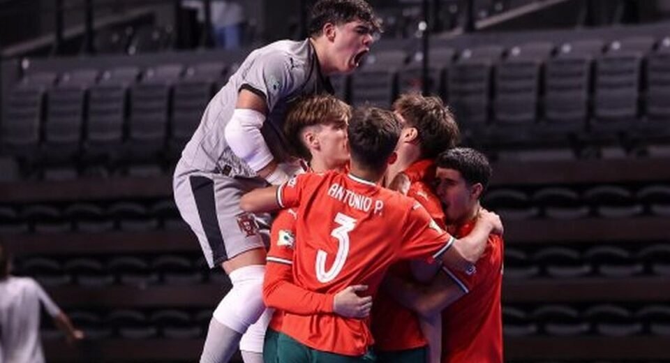 Portugal avança para as meias-finais do Europeu Sub-19 de Futsal
