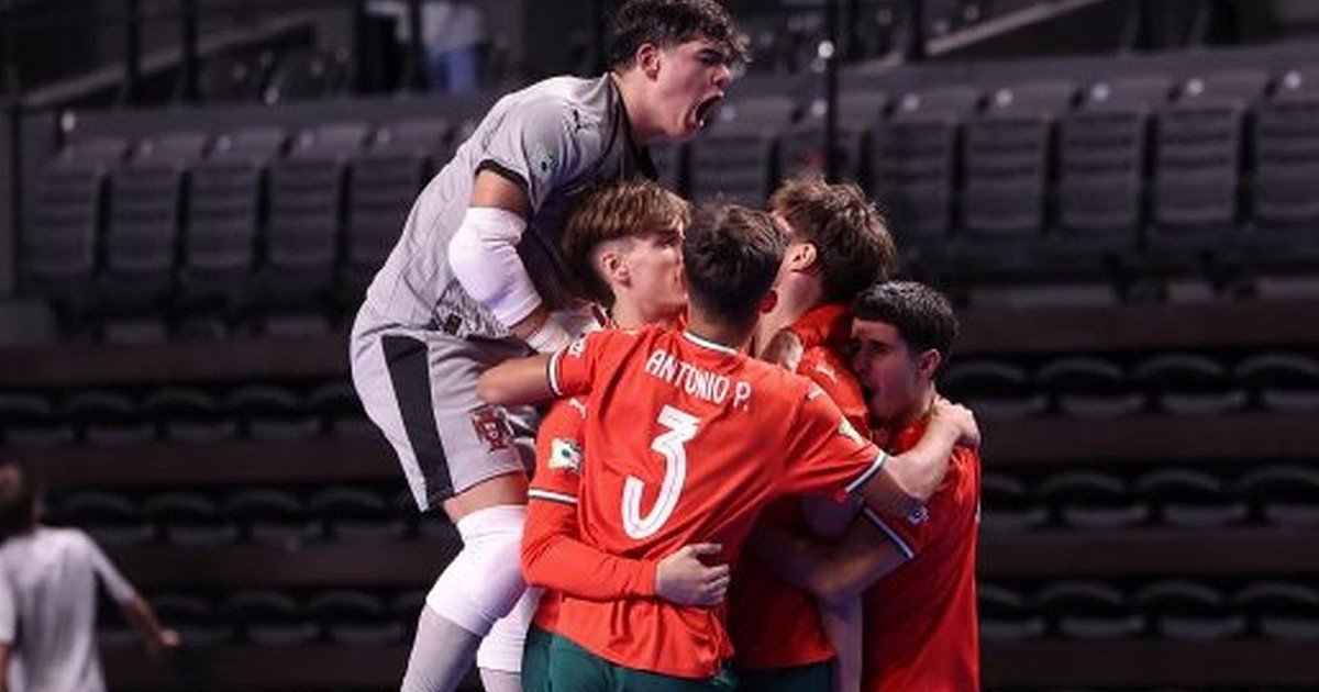 Portugal avança para as meias-finais do Europeu Sub-19 de Futsal