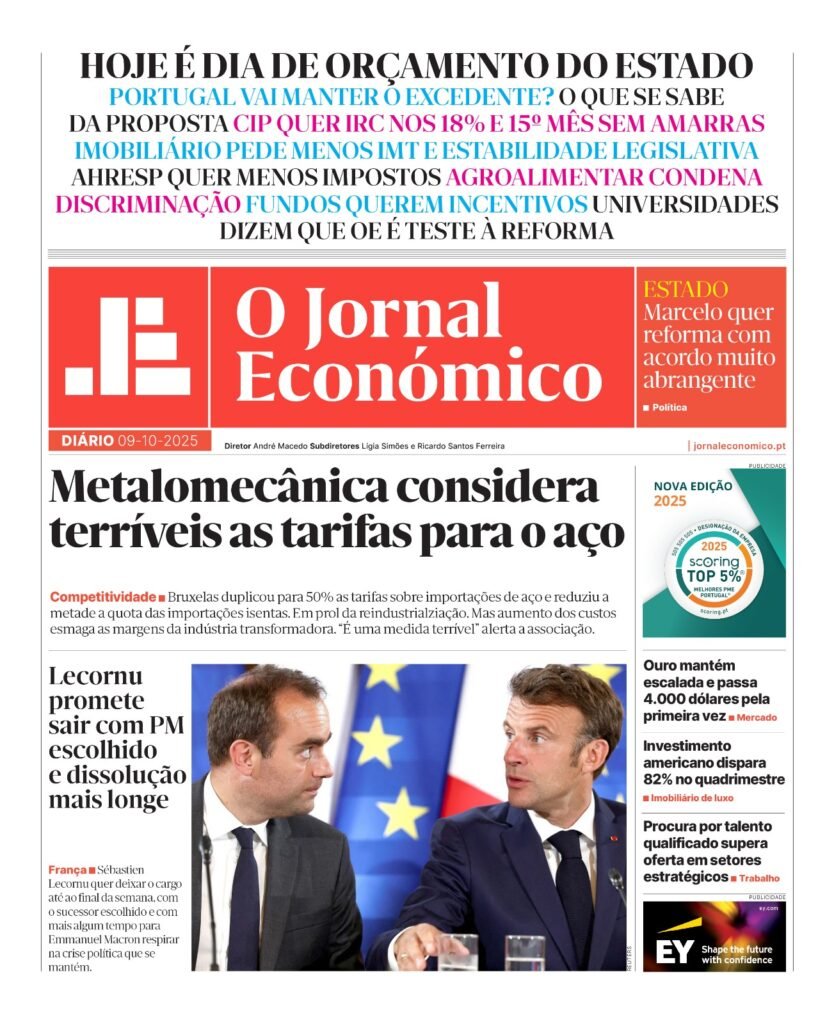 Metalomecânica Critica Tarifas Elevadas para o Aço