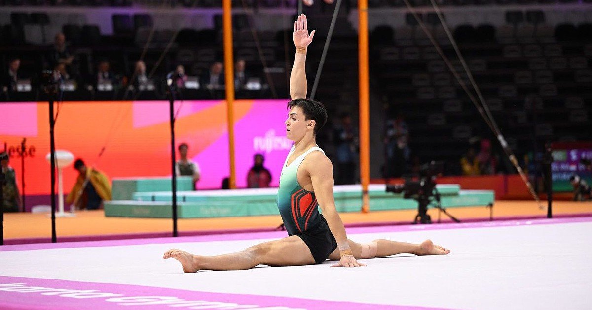 Filipe Almeida Brilha no Campeonato Mundial de Ginástica Artística