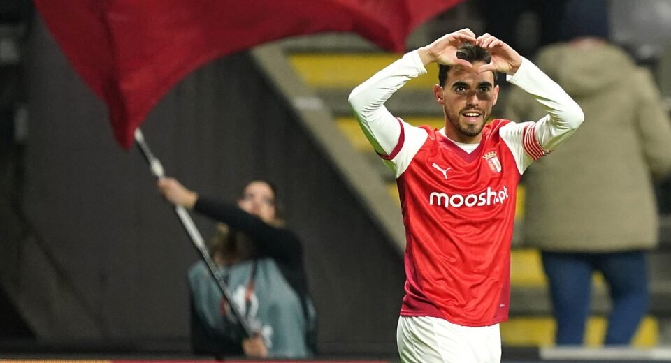 SC Braga conquista vitória na I Liga após seis jogos, com goleada impressionante