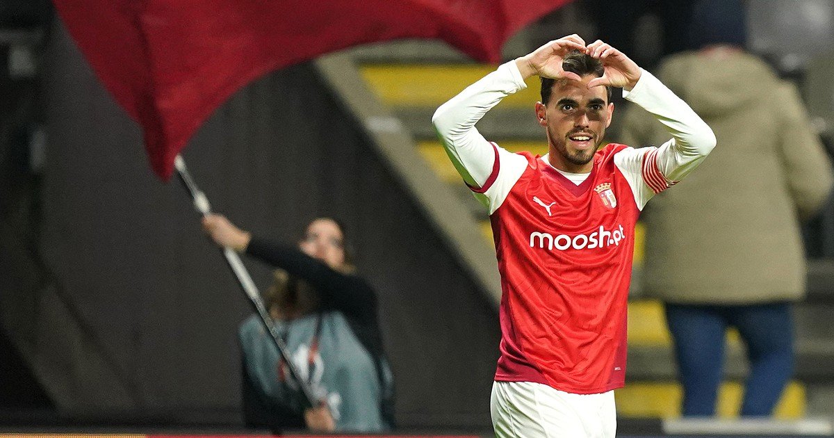 SC Braga conquista vitória na I Liga após seis jogos, com goleada impressionante