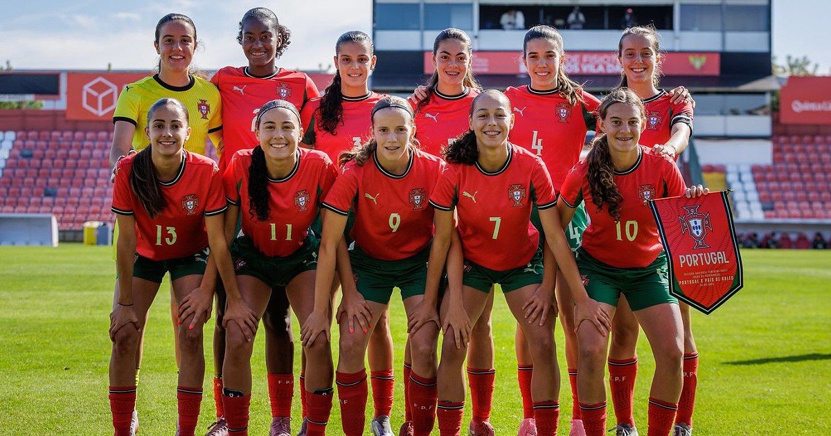 Portugal goleia Bulgária na qualificação para o Europeu sub