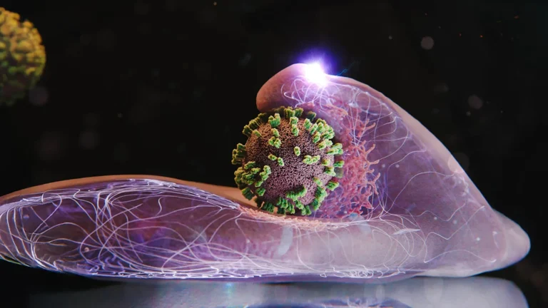 Cientistas capturam vírus da gripe entrando nas células humanas em tempo real