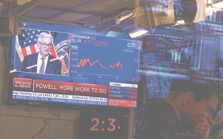 Wall Street em alta enquanto aguarda juros do Fed e lucros das big techs