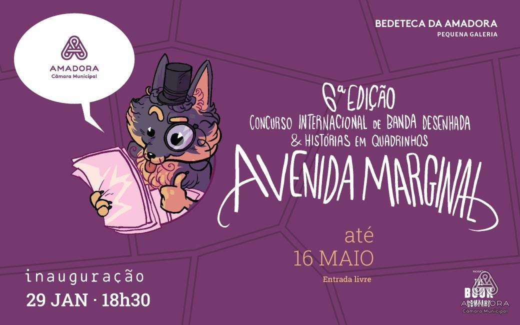 Inauguração da 6ª Edição do Concurso Internacional de Banda Desenhada Avenida Marginal