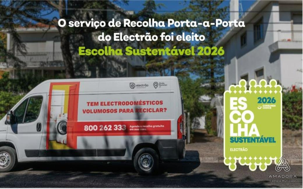35,3 Toneladas de Lixo Eletrónico Recolhido na Amadora em 2025