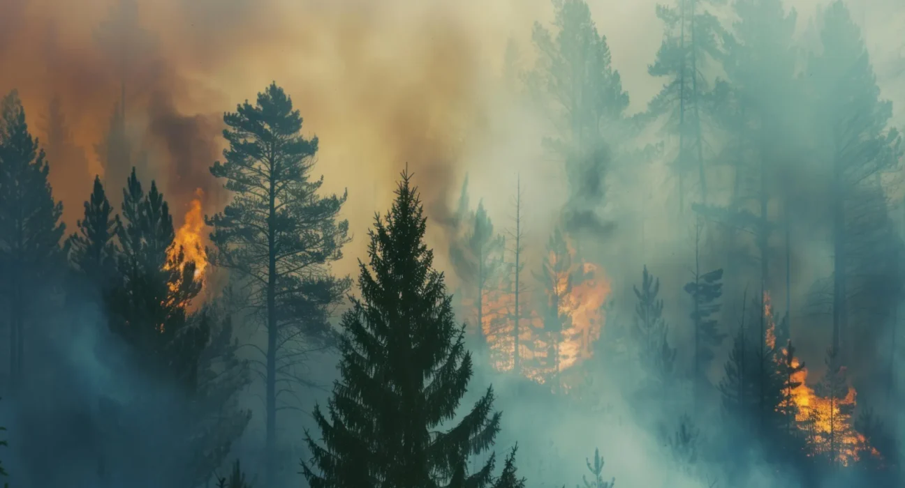 Os incêndios florestais estão poluindo o ar muito mais do que se pensava