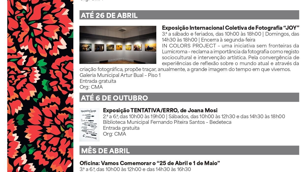 Amadora, Cidade de Abril: Celebração do 52.º Aniversário do 25 de Abril