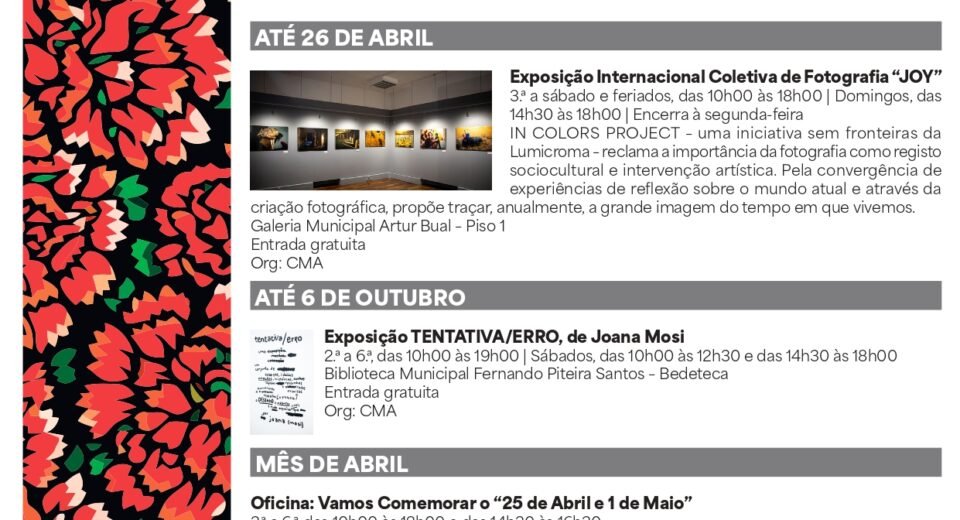 Amadora, Cidade de Abril: Celebração do 52.º Aniversário do 25 de Abril