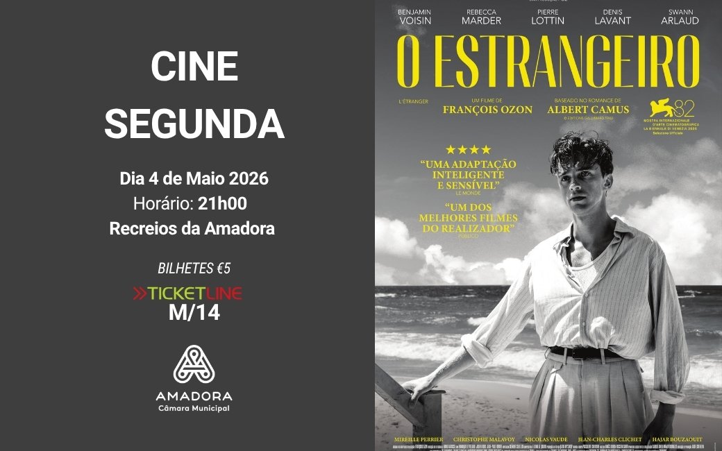 Cine Segunda apresenta "O Estrangeiro" em 4 de maio