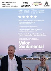 6 de abril | Filme: "Valor Sentimental" de Joachim Trier
