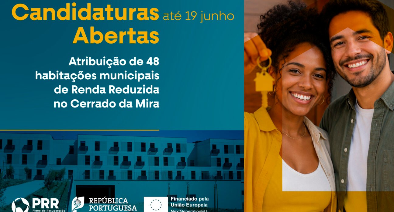 Candidaturas Abertas para Arrendamento de 48 Novas Habitações Municipais no Cerrado da Mira